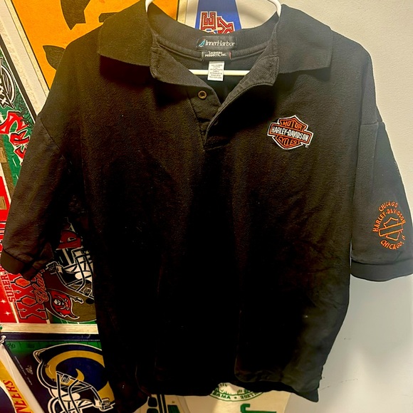 Vintage Harley Davidson Polo XL - Picture 1 of 4